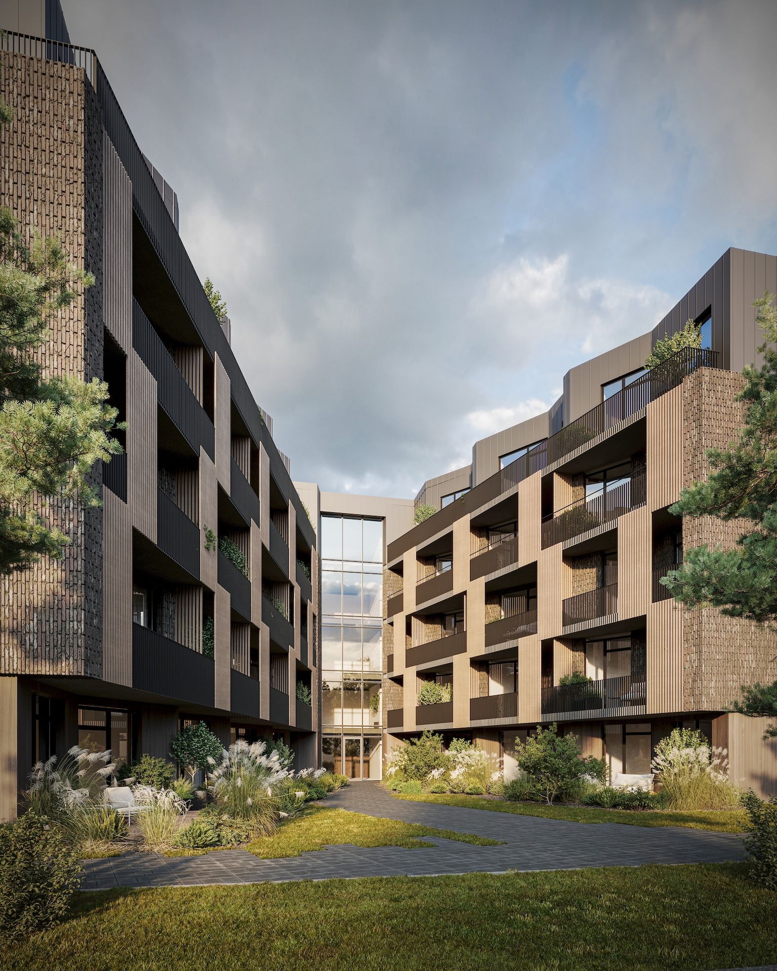 Vanagupėje kyla 10 mln. eurų vertės kompleksas „NORAI“: pajūrio rinką papildys 120 būstų