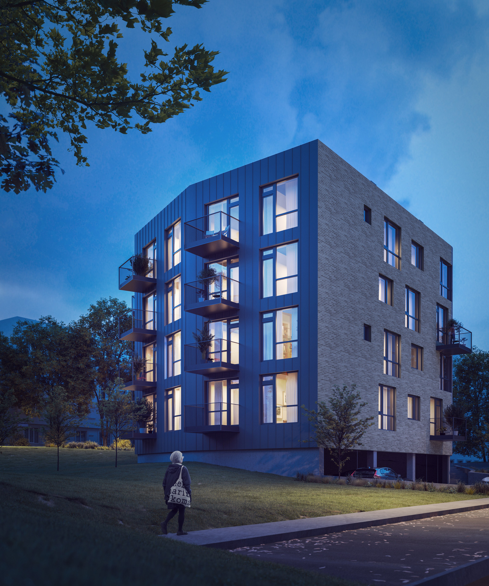 Daugiabutis namas Vilkpėdėje