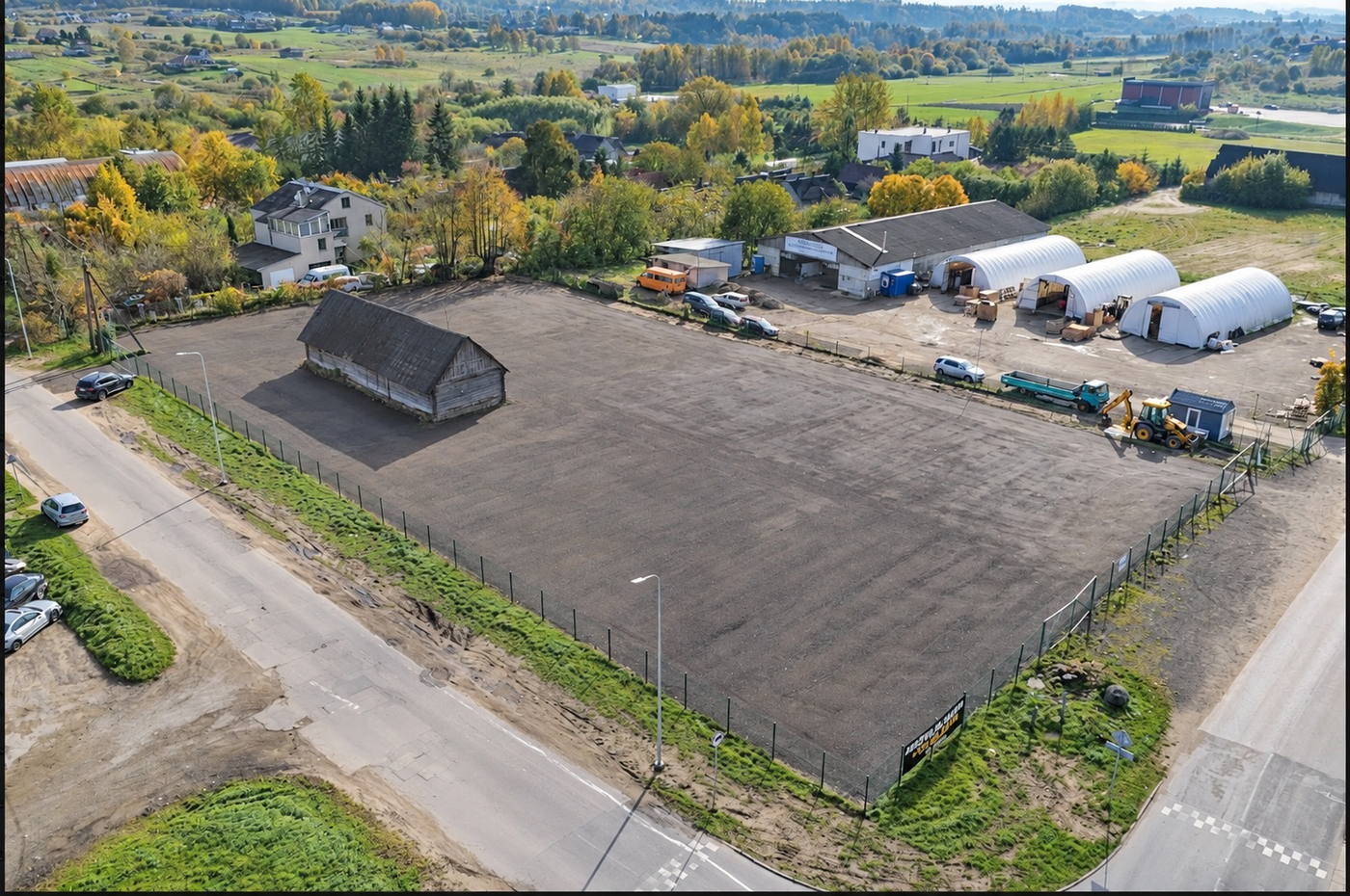 Aerial view of rural farmstead-9